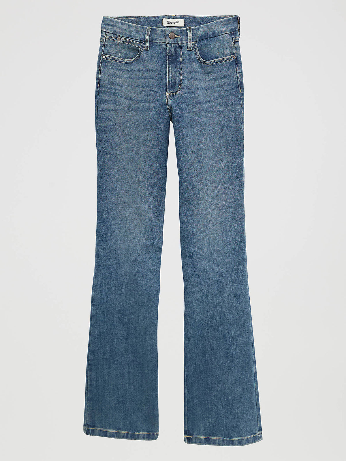 Wrangler Bespoke High Rise Bootcut Jeans in Ada