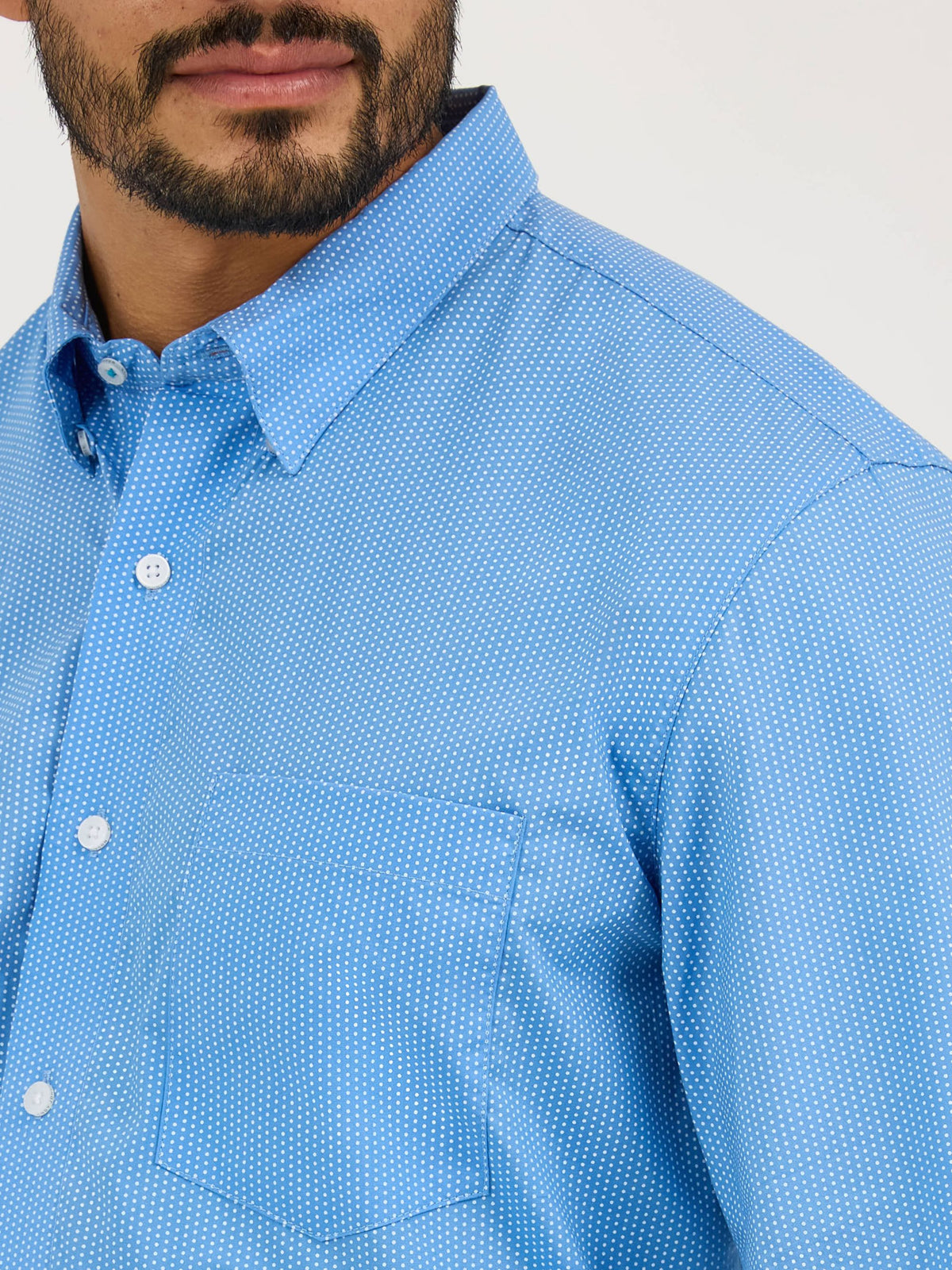 Wrangler Cody Johnson One Pocket Button Down Shirt