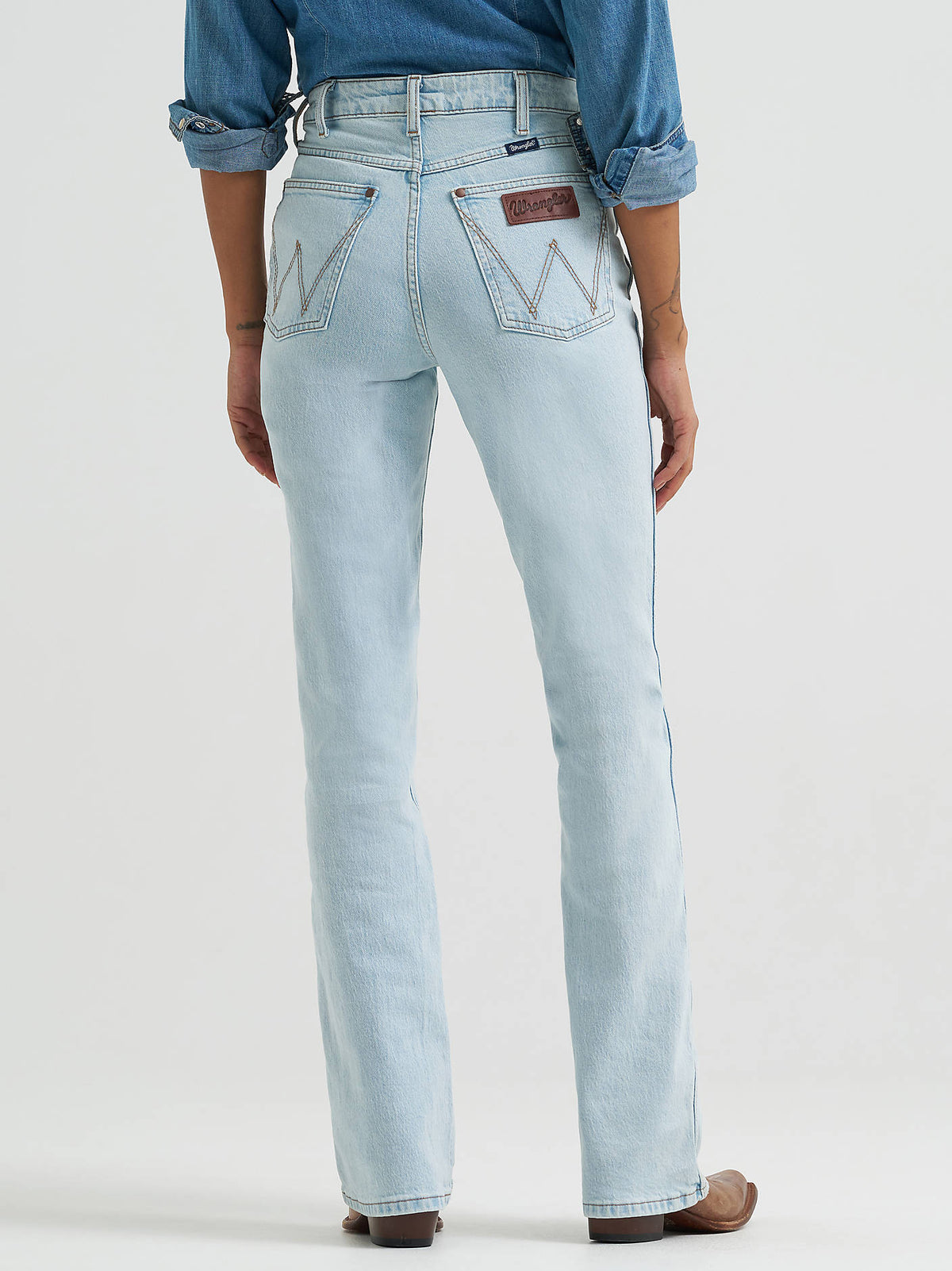 Women's Wrangler Retro Bailey High Rise Bootcut Jean in Lila
