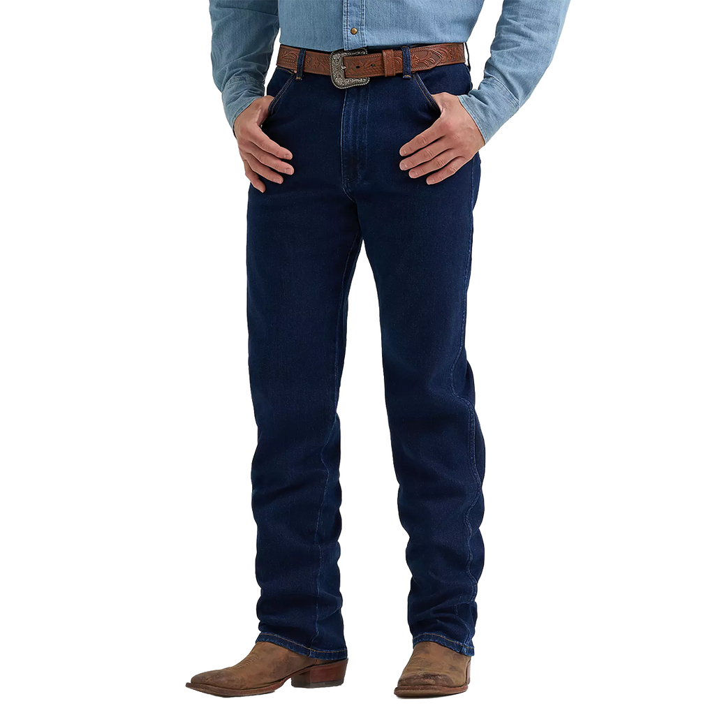 Wrangler Toughlite Cowboy Cut Original Fit Jeans in Dark Blue