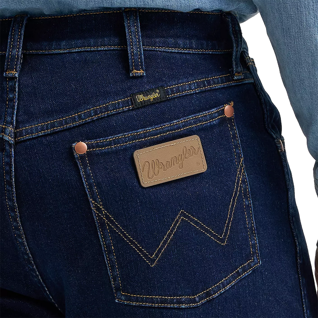 Wrangler Toughlite Cowboy Cut Original Fit Jeans in Dark Blue