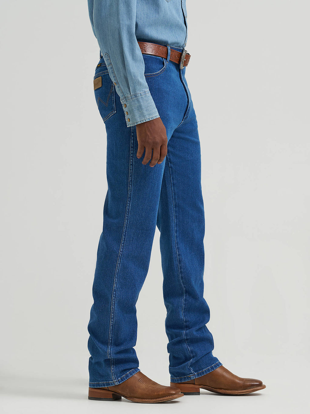 Wrangler Toughlite Cowboy Cut Slim Fit Jeans – Stonewash