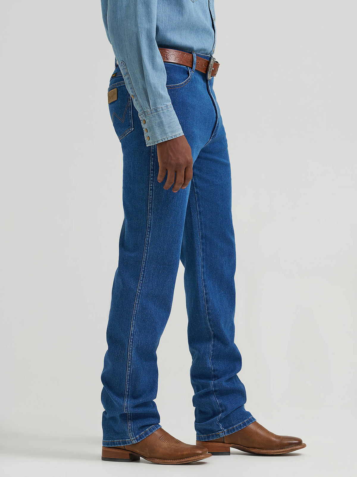 Wrangler Toughlite Cowboy Cut Slim Fit Jeans – Stonewash