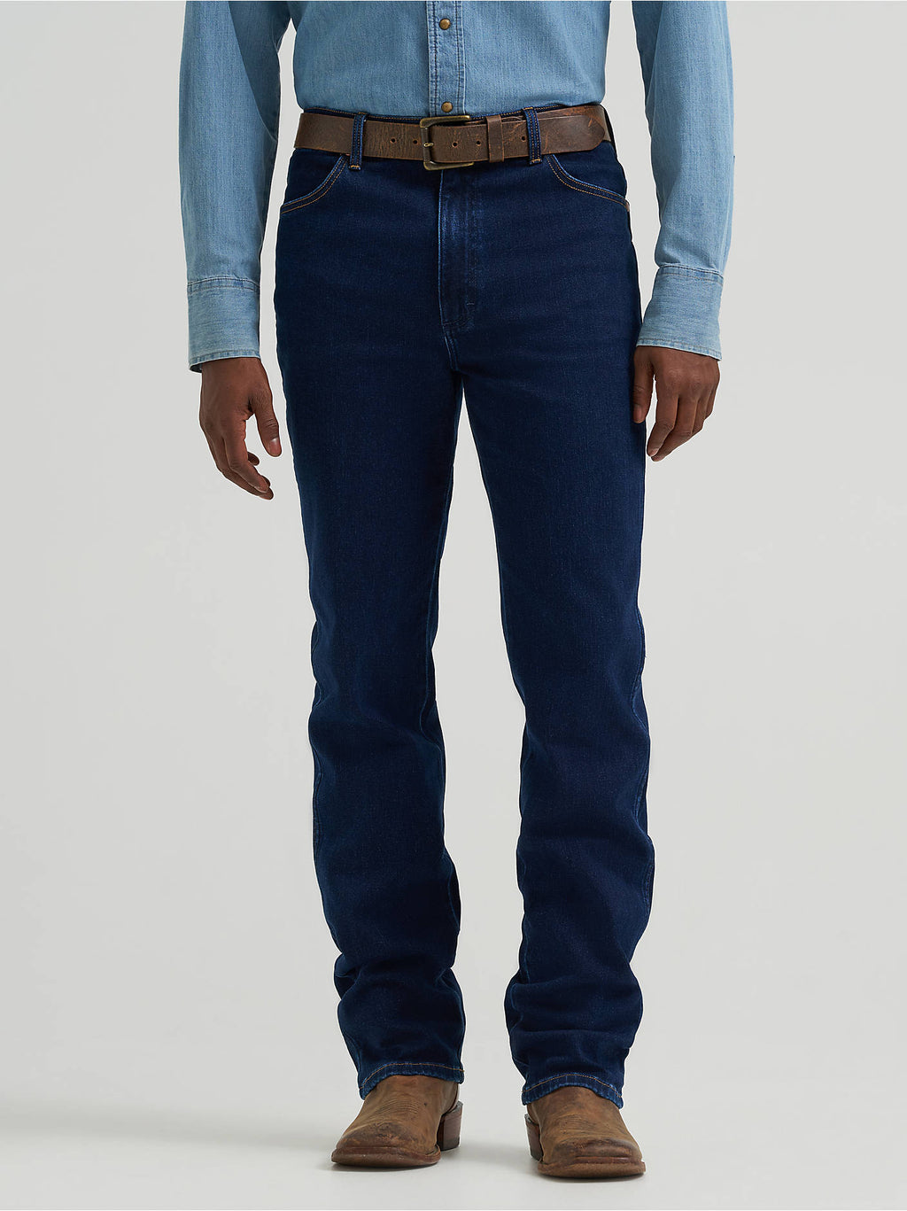 Wrangler Toughlite Cowboy Cut Slim Fit Jeans – Rinse
