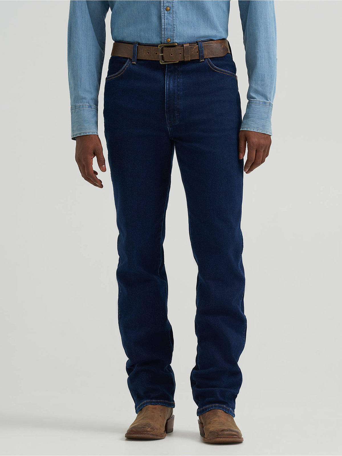 Wrangler Toughlite Cowboy Cut Slim Fit Jeans – Rinse