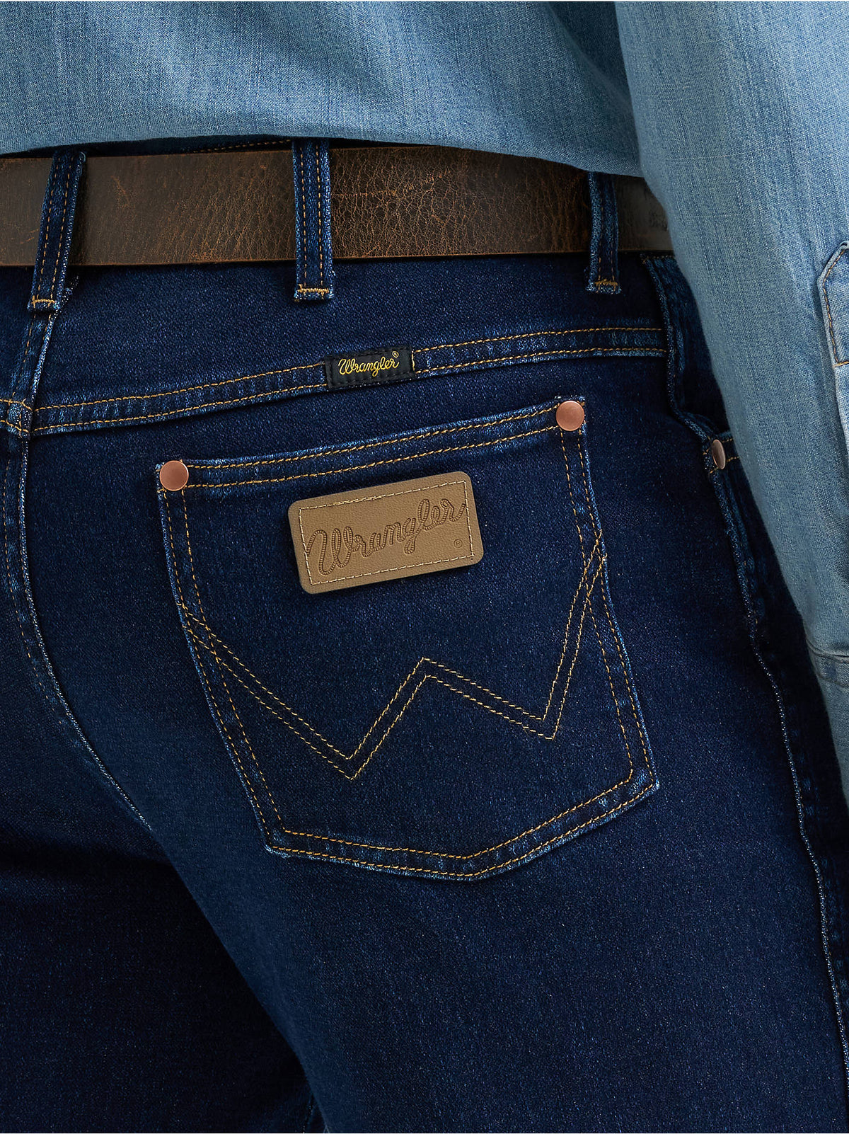 Wrangler Toughlite Cowboy Cut Slim Fit Jeans – Rinse