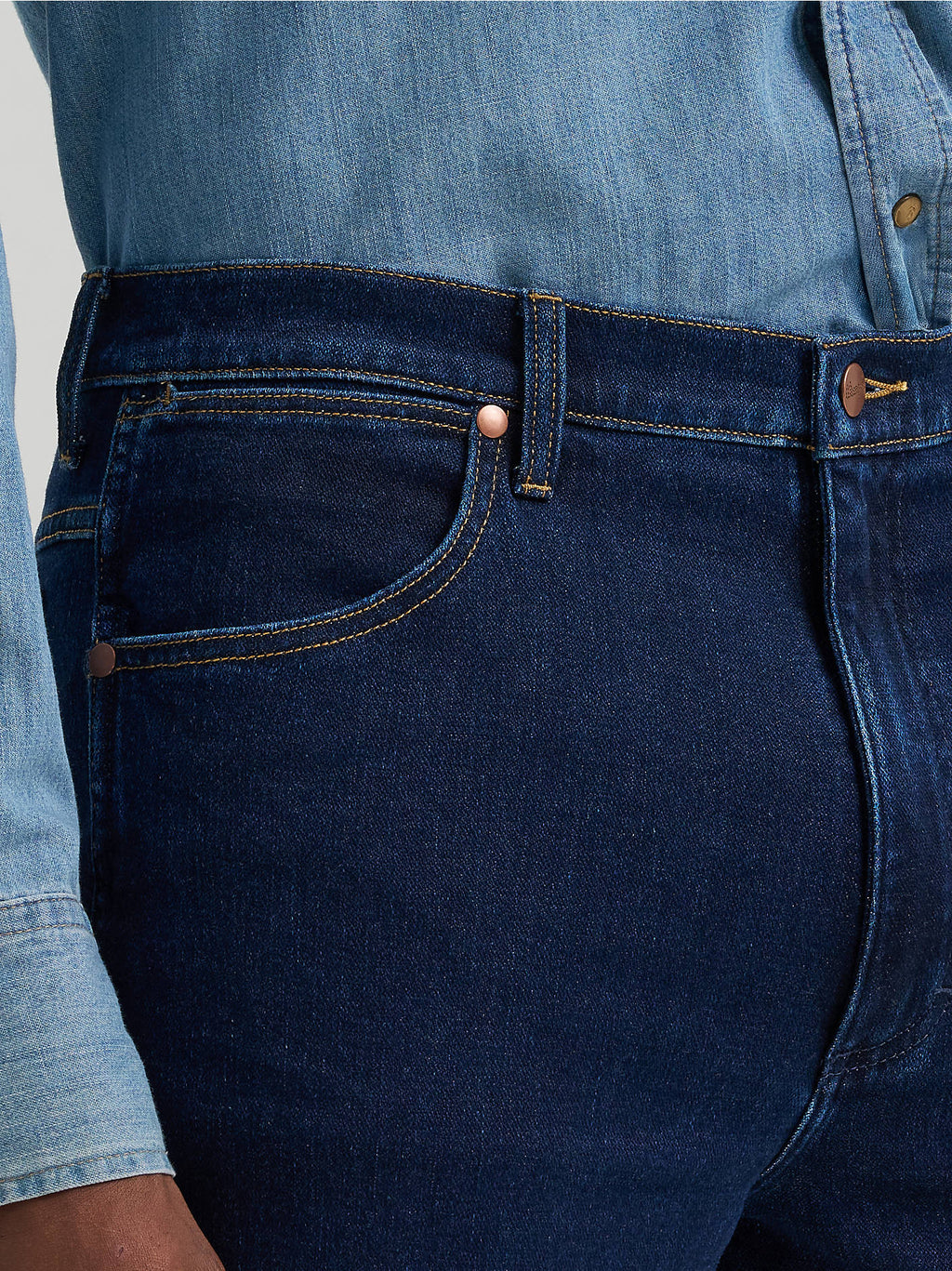 Wrangler Toughlite Cowboy Cut Slim Fit Jeans – Rinse