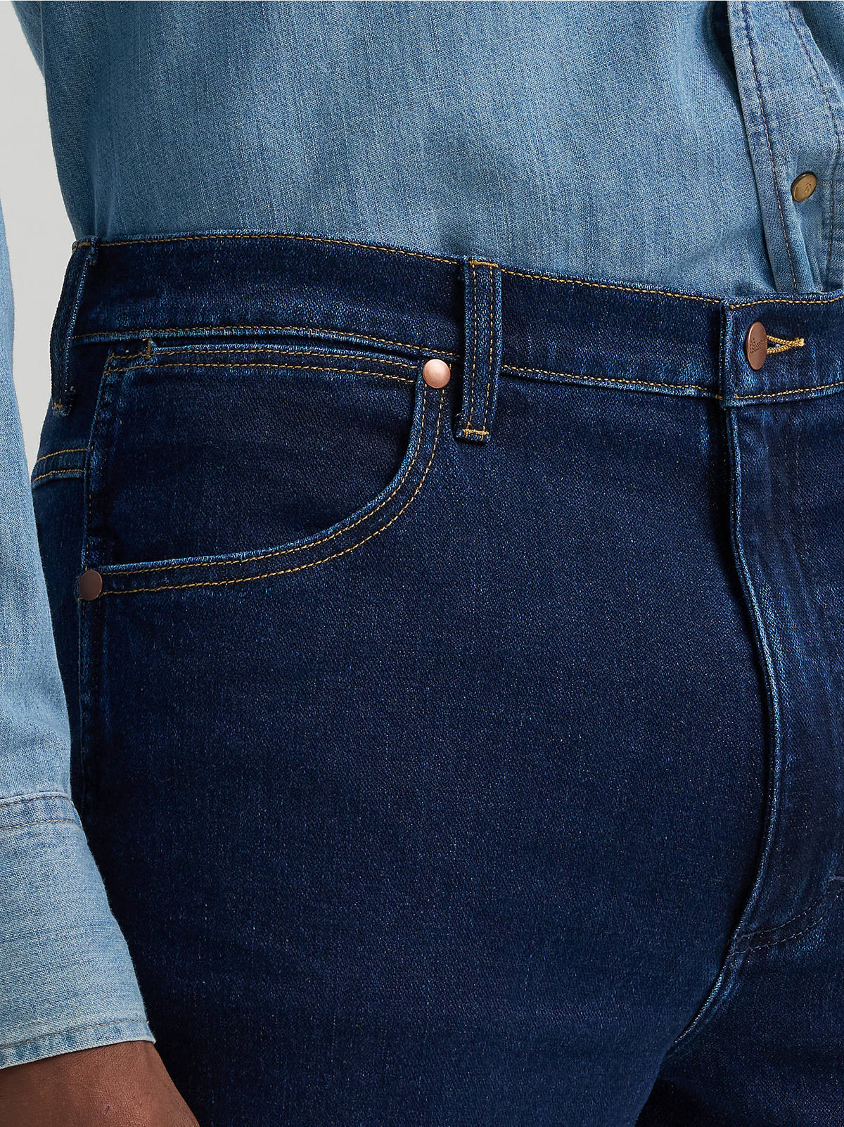Wrangler Toughlite Cowboy Cut Slim Fit Jeans – Rinse