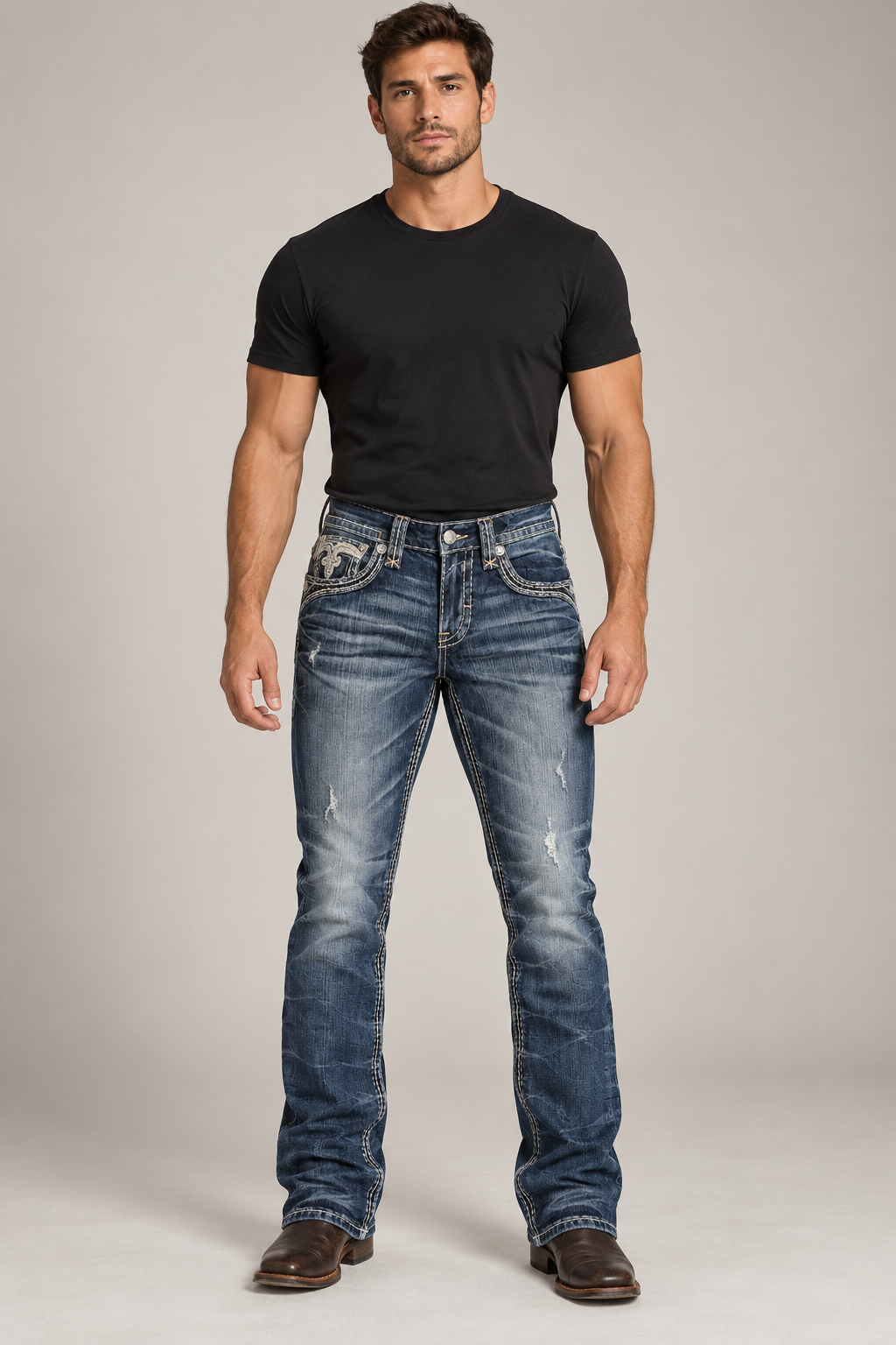 Rock Revival Ezekiel Straight Jeans