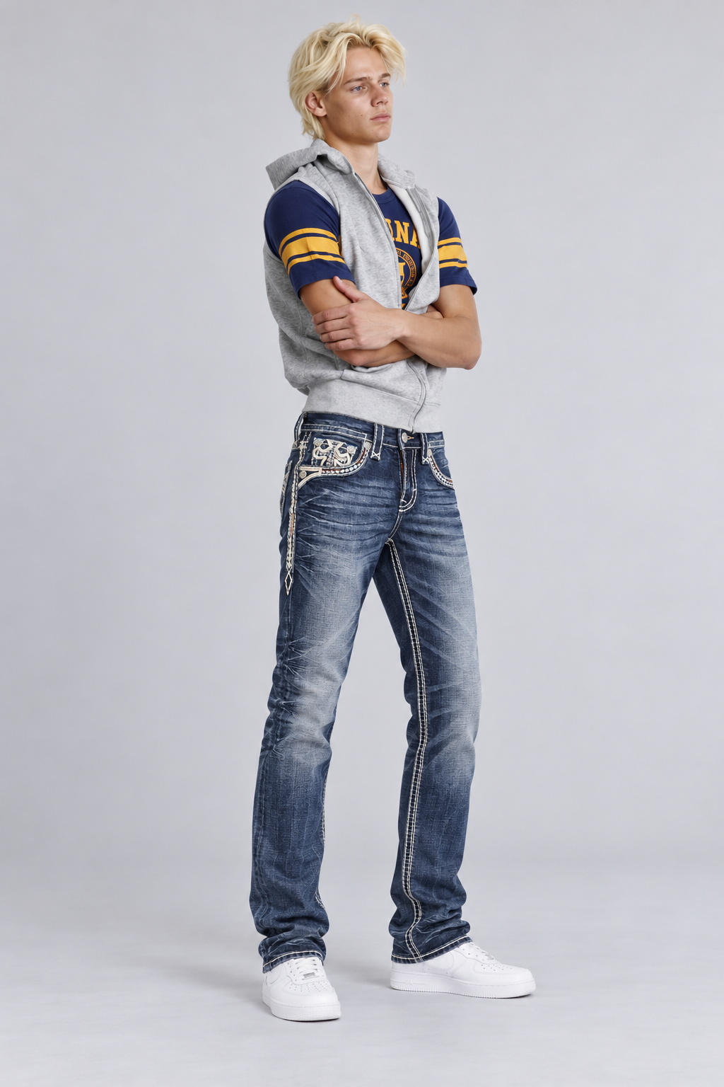 Rock Revival Ajay Straight Jeans