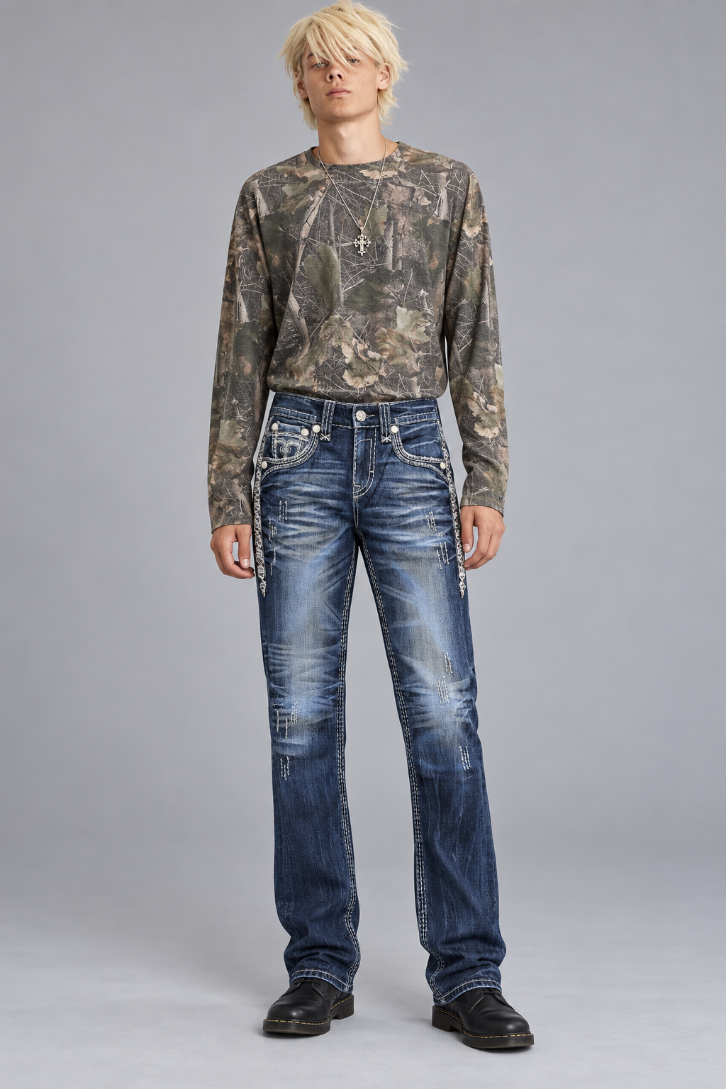 Rock Revival Timothy Alt Straight Jeans