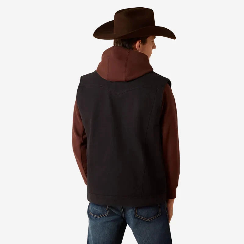 Ariat Canvas Rancher Vest – Black