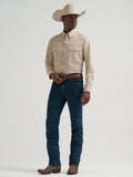 Wrangler Advanced Comfort Cowboy Cut Slim Fit Jeans in Dark Tint