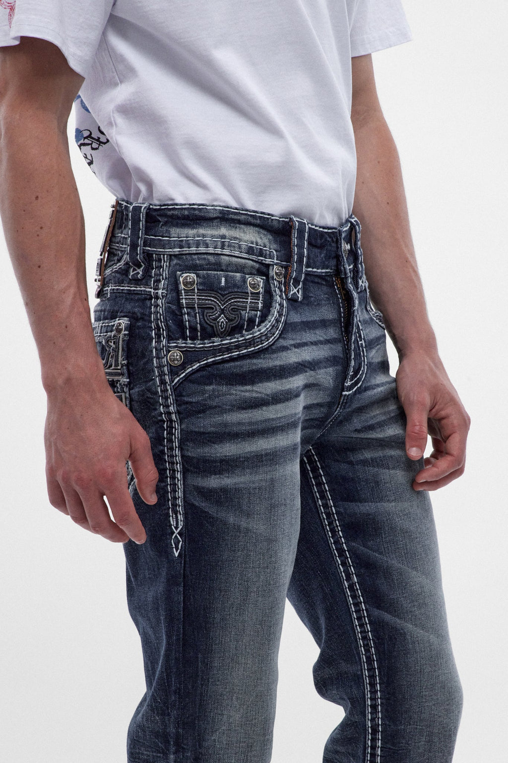 Rock Revival Jim Straight Jeans