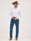 Wrangler Advanced Comfort Wicking Cowboy Cut Regular Fit Jeans in Vintage Stone