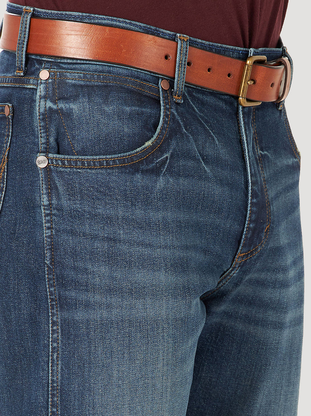 Wrangler Retro Slim Fit Bootcut Jeans in Medium Wash