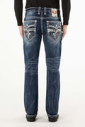 Rock Revival Aditya J204R straight jeans in dark wash, main product image