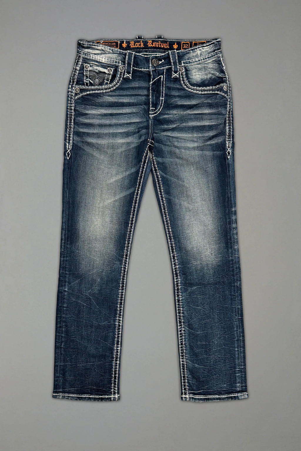 Rock Revival Jim Straight Jeans