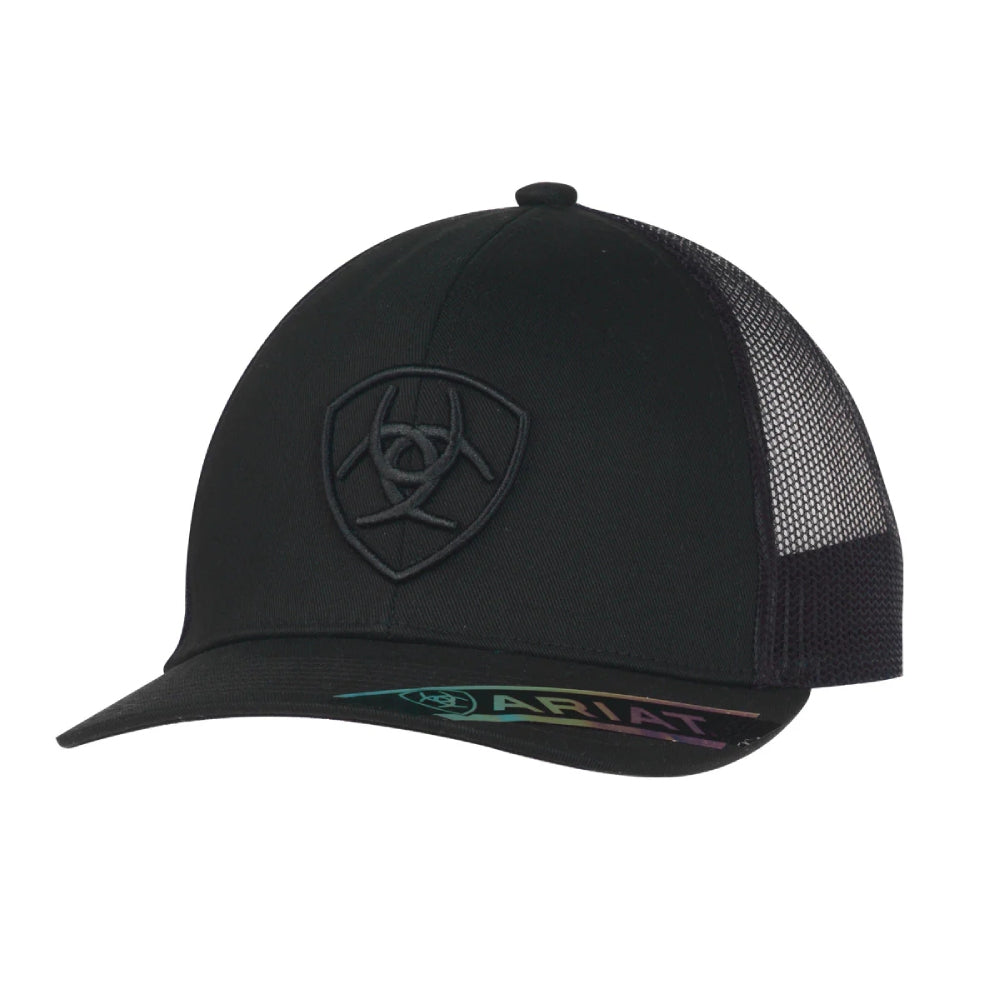 Ariat Shield Logo Snapback Cap – Black – Joyeria Herreras