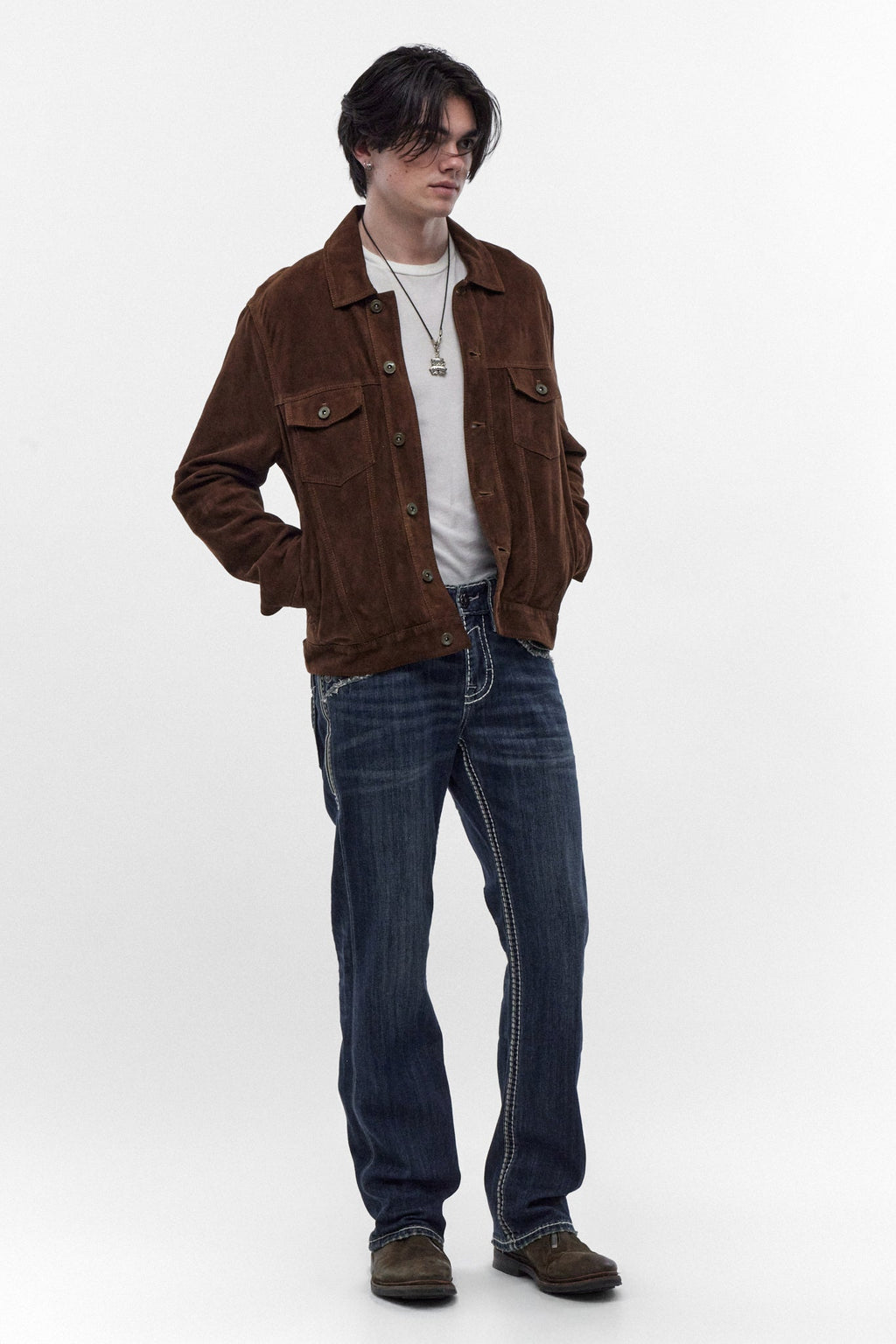 Rock Revival Braylon Bootcut Jeans – Medium Indigo