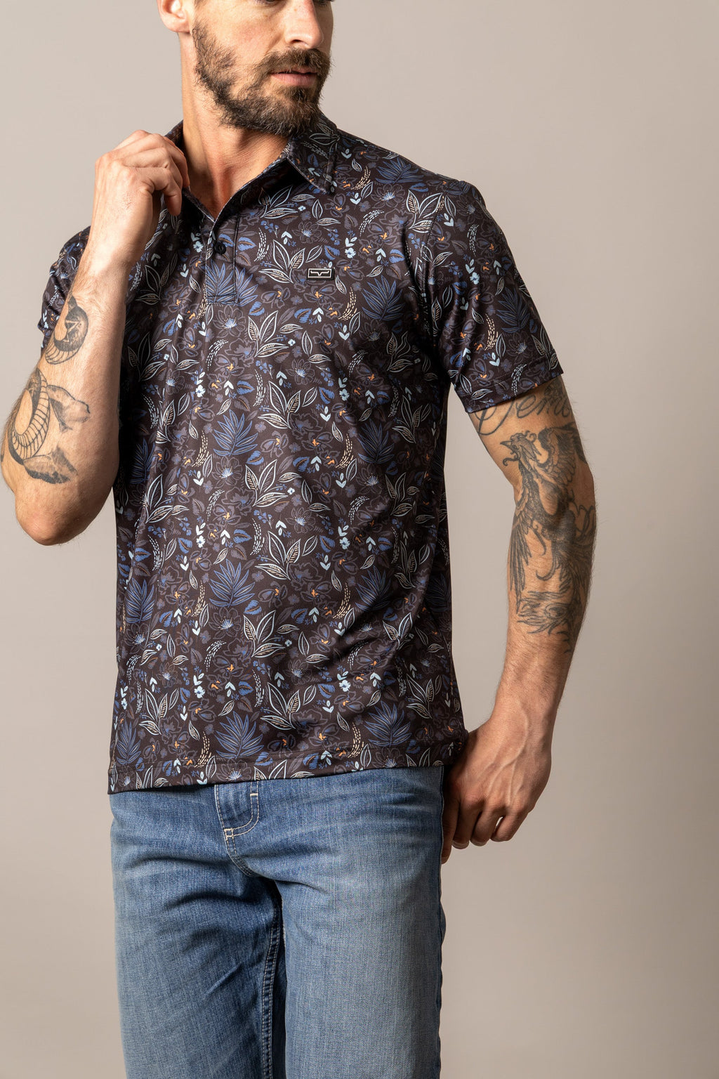 Kimes Ranch Bartram Polo – Black