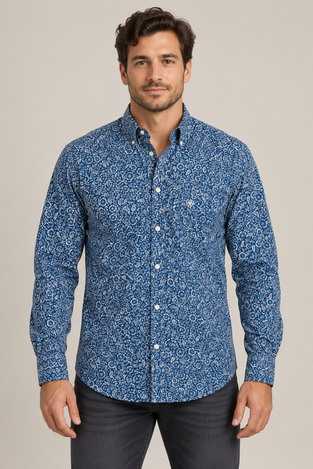 Ariat Fadel Fitted Shirt – Skyfall