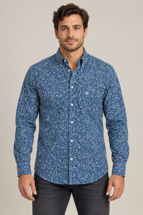 Ariat Fadel Fitted Shirt – Skyfall