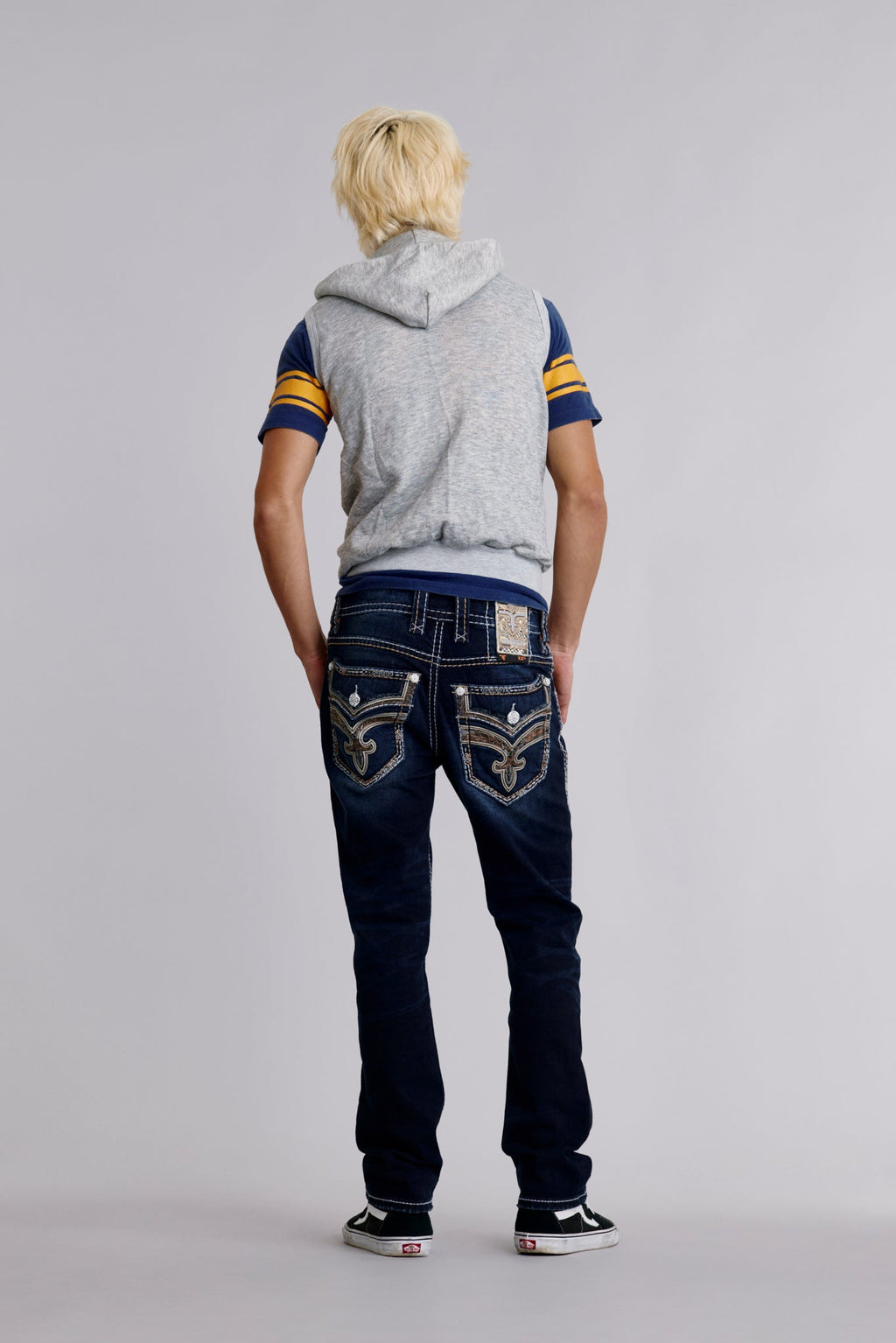Rock Revival Samuel Straight Jeans – Light Indigo