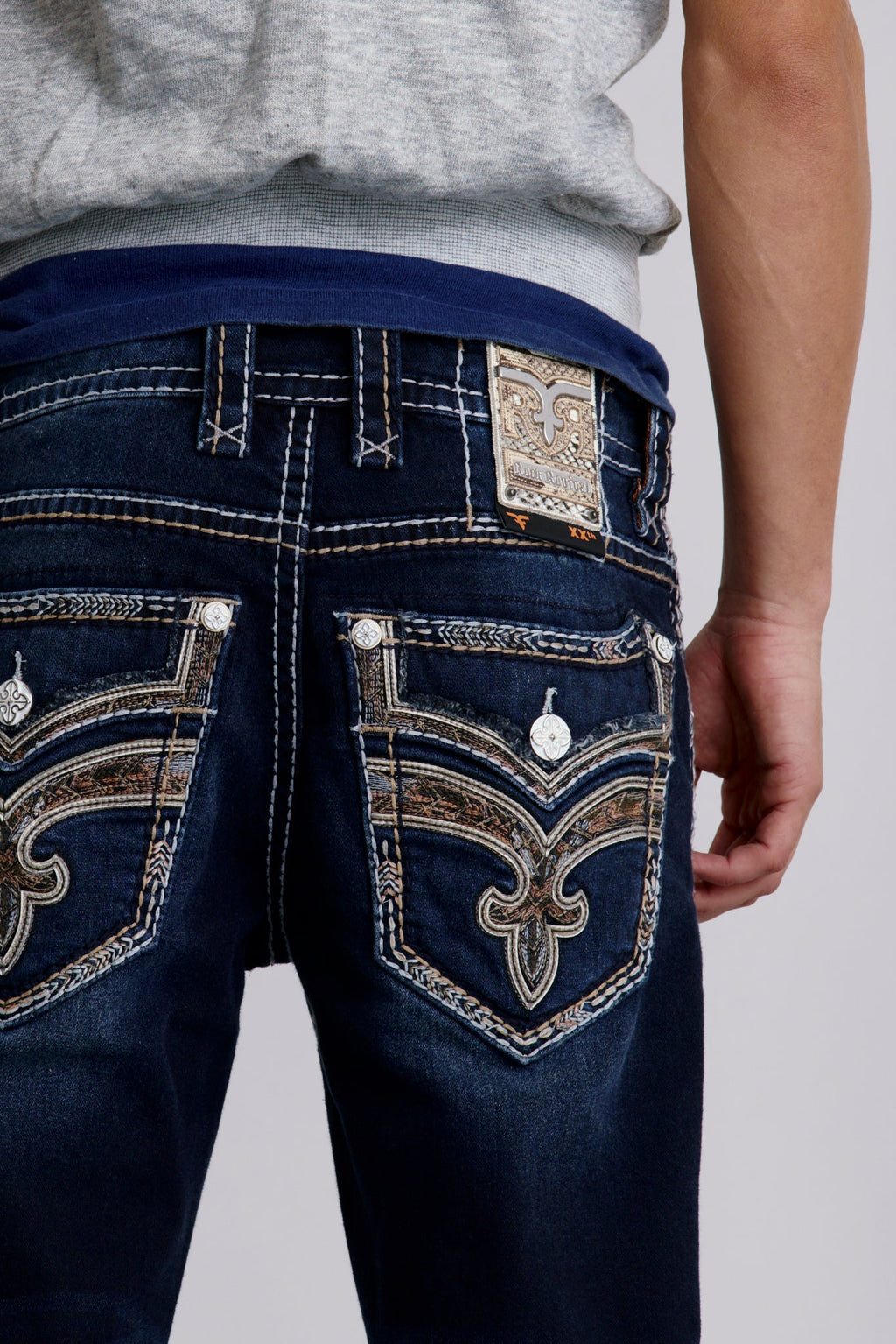 Rock Revival Samuel Straight Jeans – Light Indigo