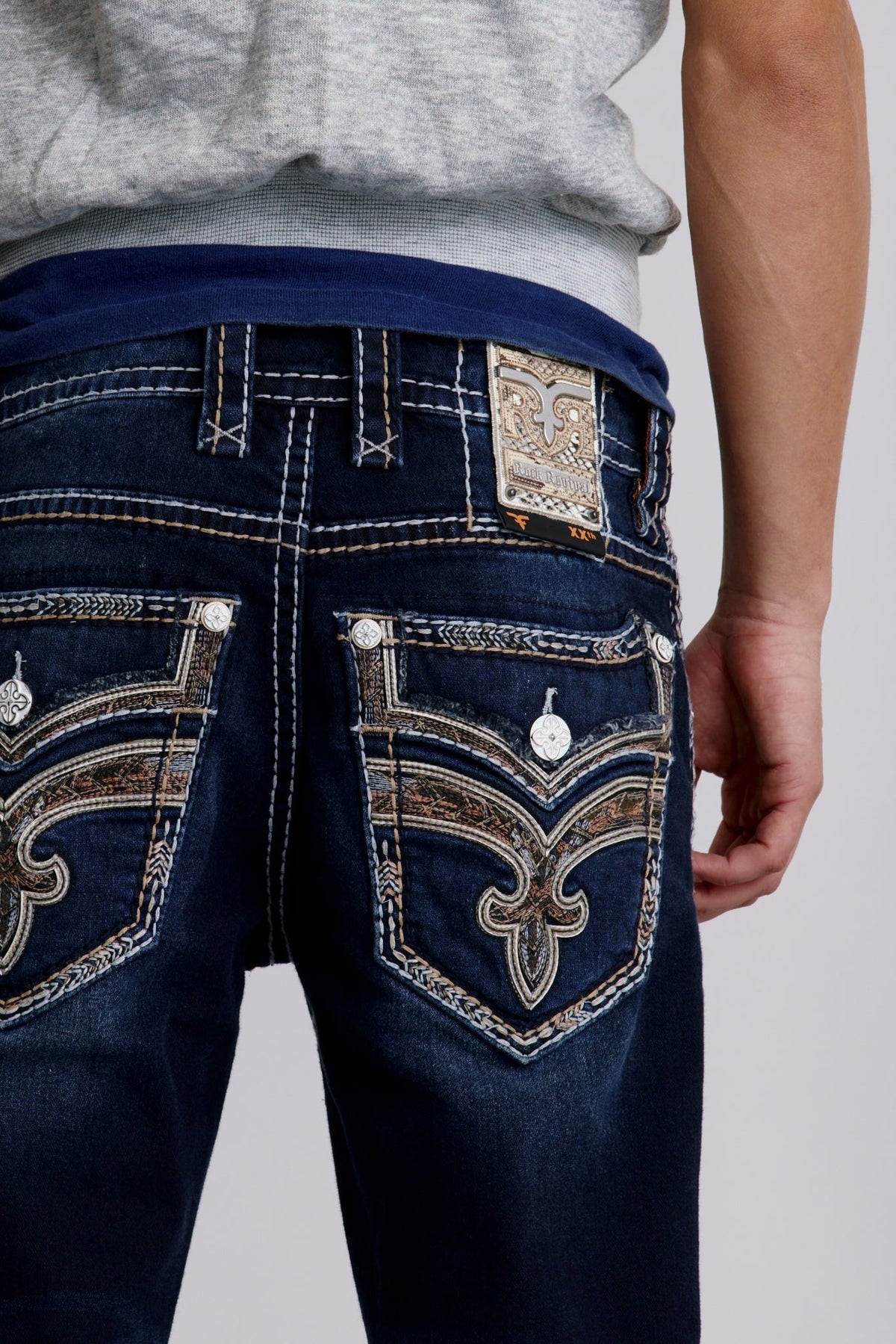 Rock Revival Samuel Straight Jeans – Light Indigo
