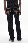Rock Revival Eban Straight Jeans – Black