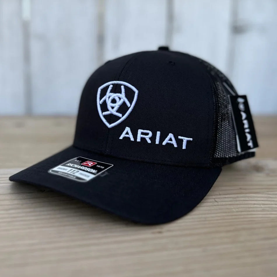 Ariat Shield Logo Cap in Black