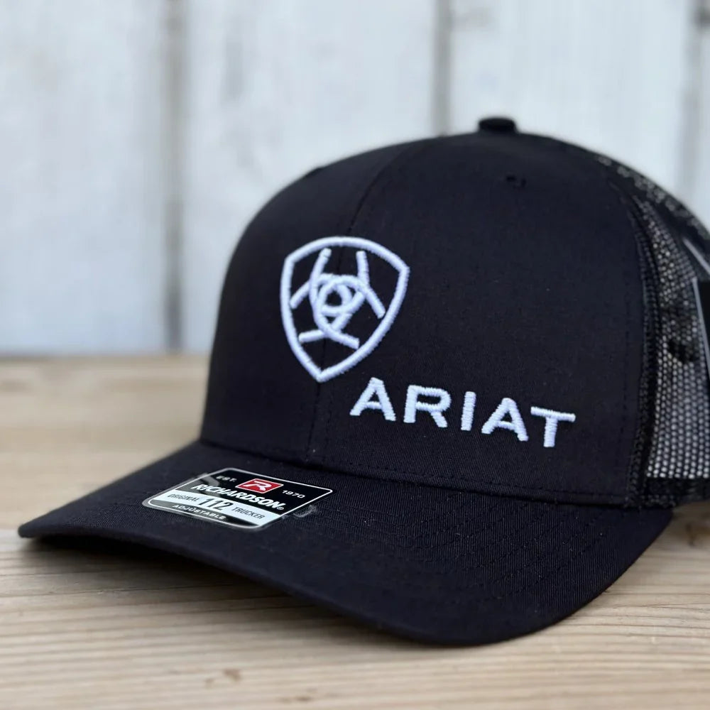 Ariat Shield Logo Cap in Black