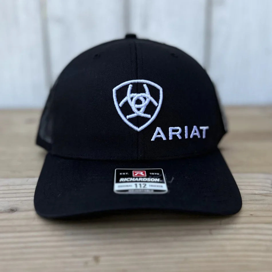Ariat Shield Logo Cap in Black