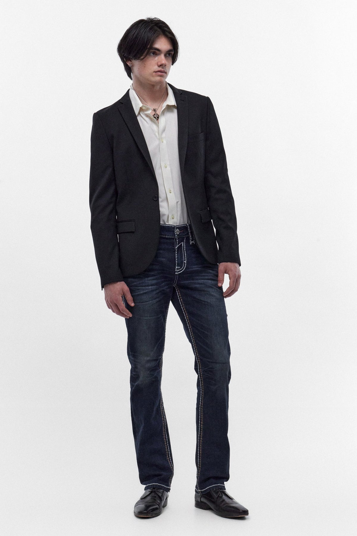 Rock Revival Jaydy Straight Jeans – Dark Blue