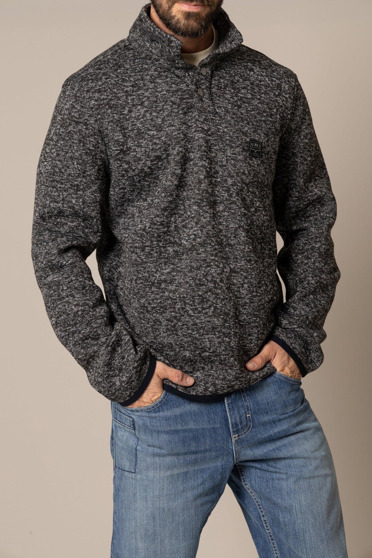 Kimes Ranch Julian Pullover – Black