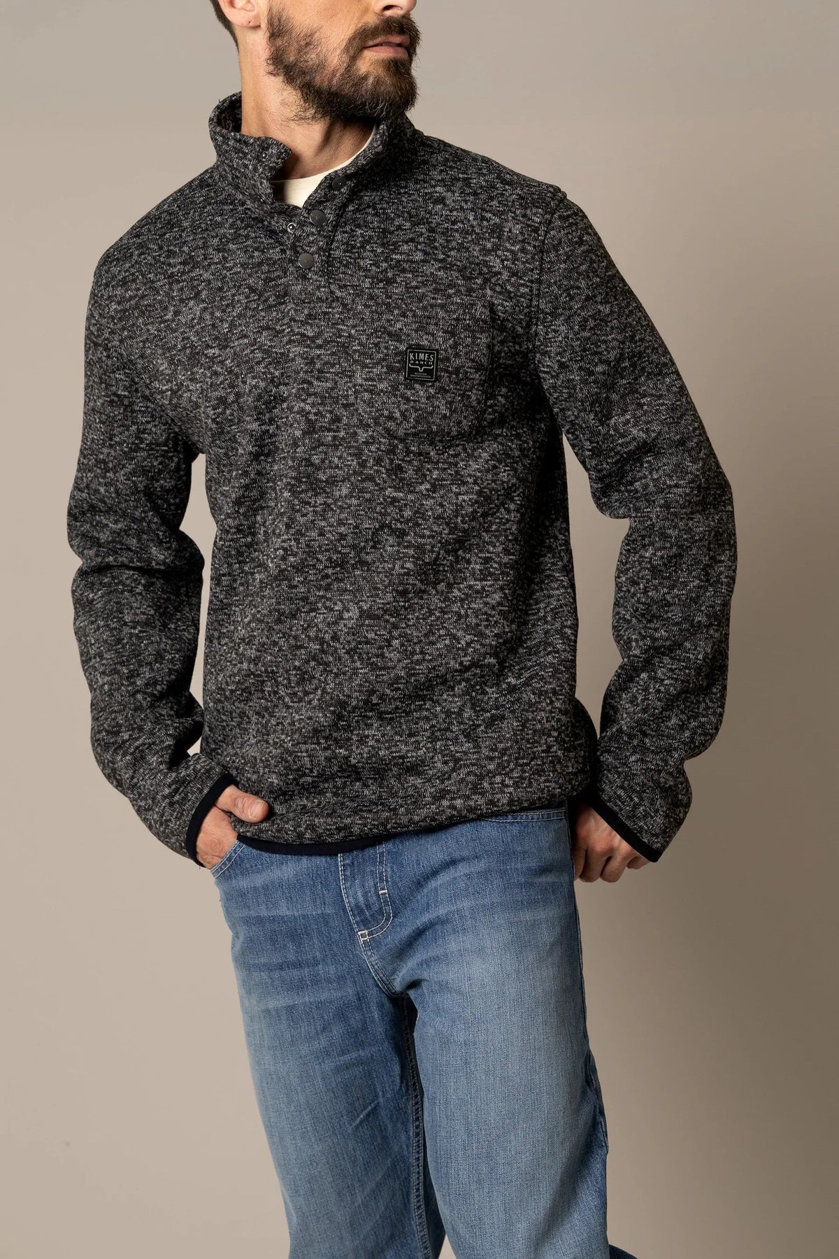 Kimes Ranch Julian Pullover – Black