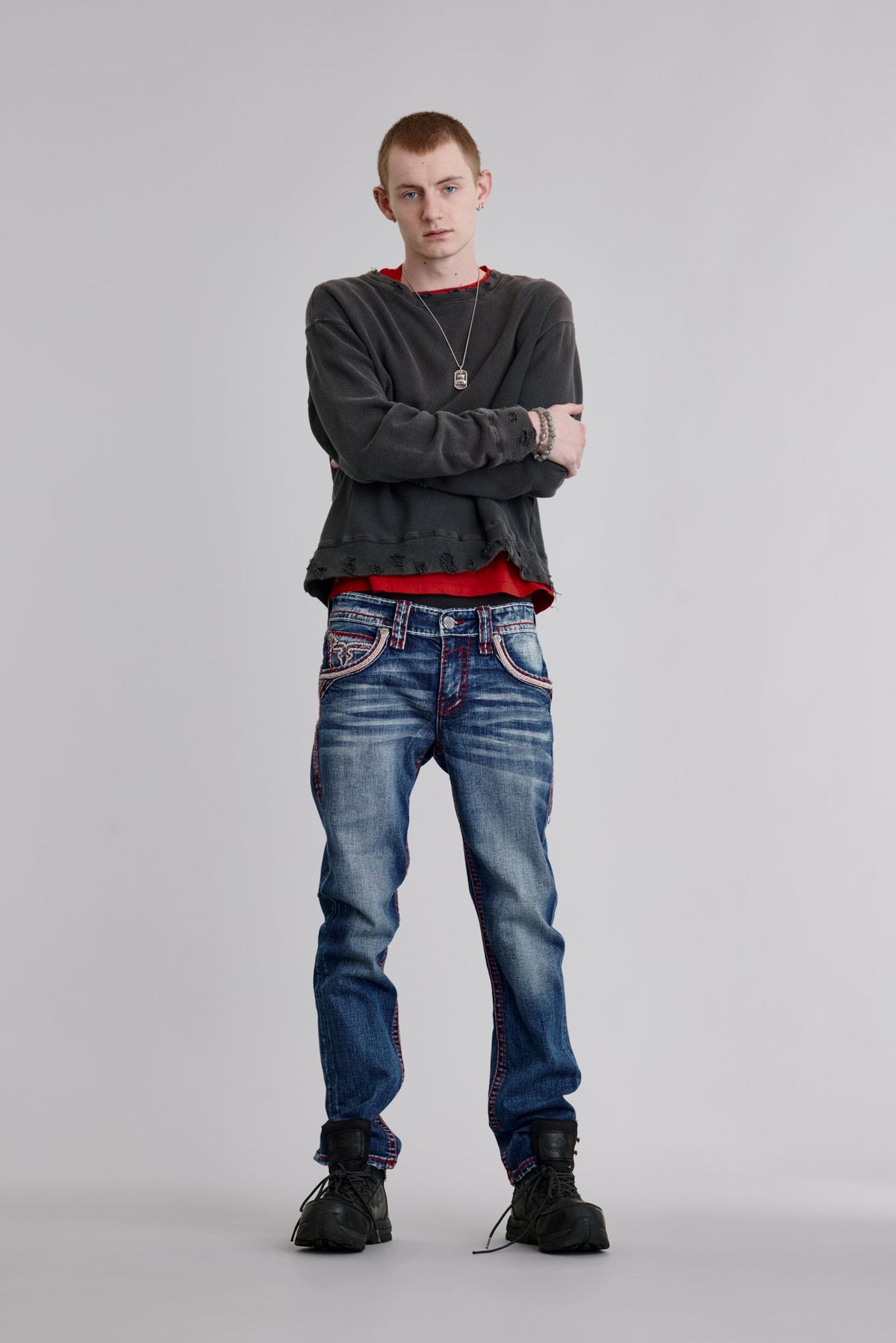 Rock Revival Richie Straight Jeans – Medium Vintage Wash