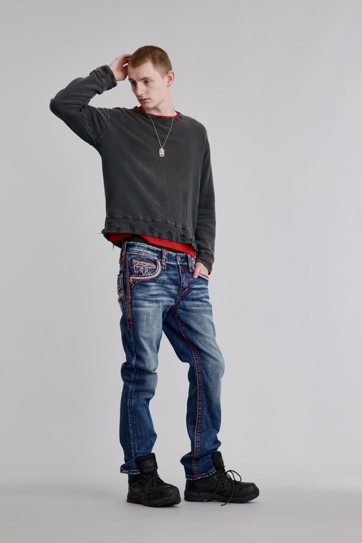 Rock Revival Richie Straight Jeans – Medium Vintage Wash