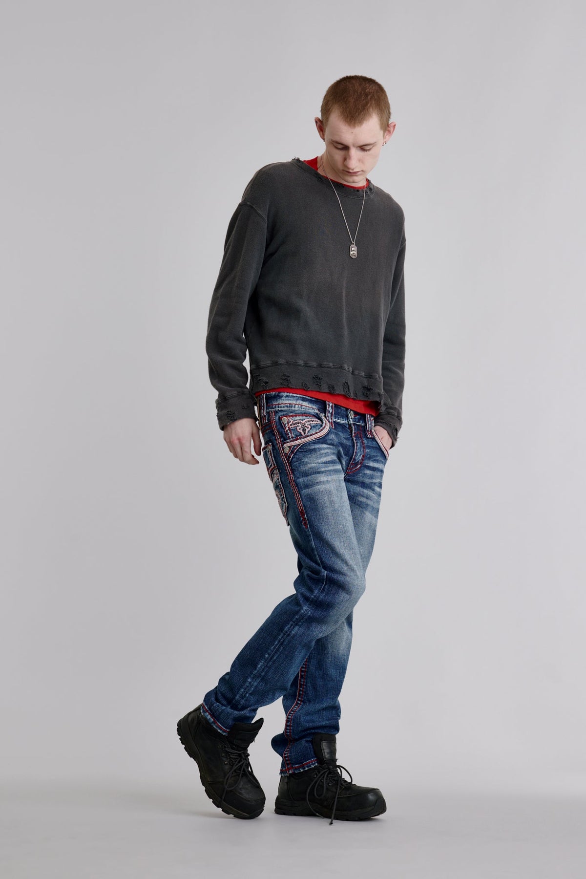 Rock Revival Richie Straight Jeans – Medium Vintage Wash