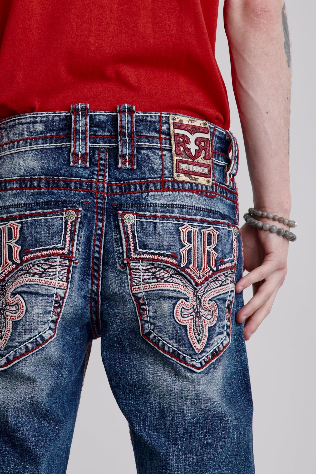 Rock Revival Richie Straight Jeans – Medium Vintage Wash