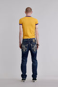 Rock Revival Camilo Straight Jeans – Deep Indigo