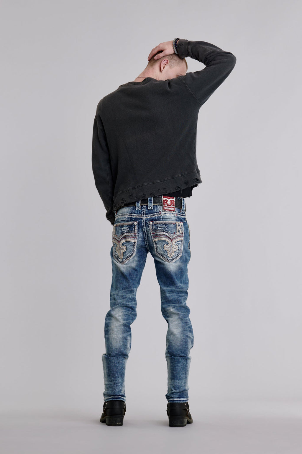 Rock Revival Jakub Straight Jeans – Medium Wash
