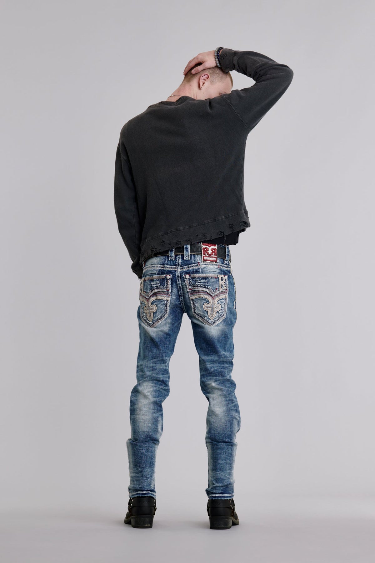 Rock Revival Jakub Straight Jeans – Medium Wash