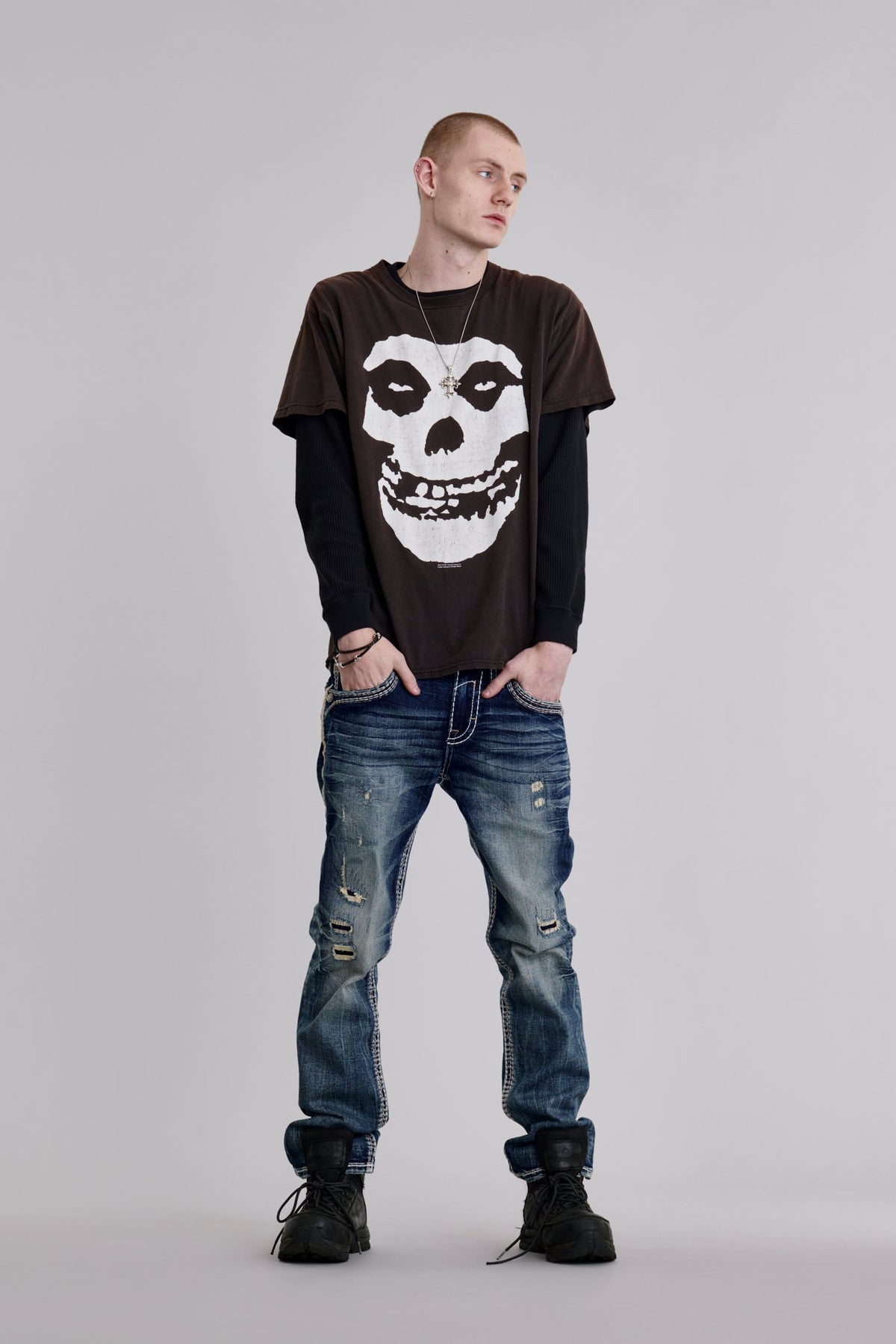 Rock Revival Kylan Straight Jeans – Dark Wash