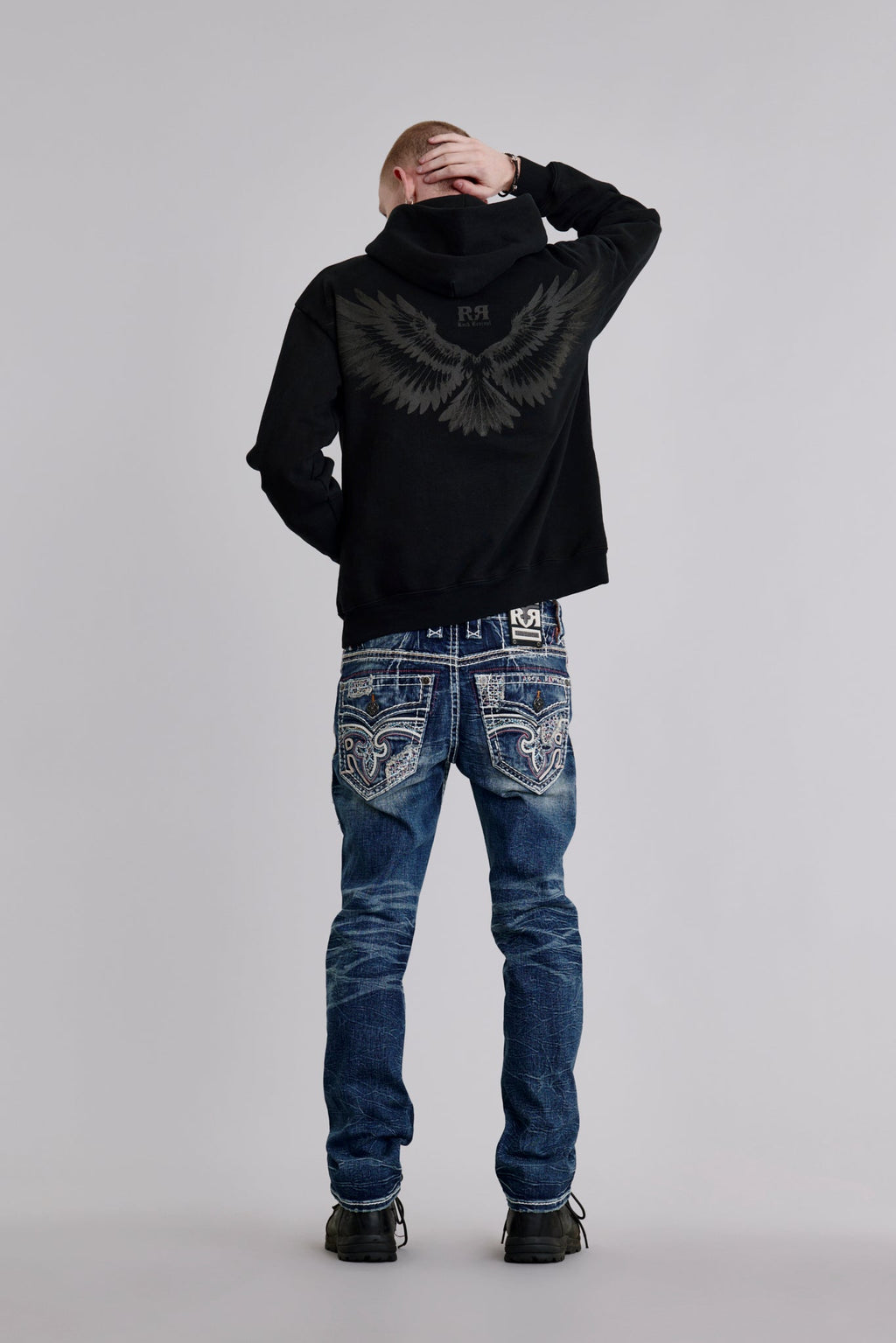 Rock Revival Mckay Straight Jeans – Medium Blue