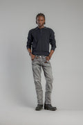 Rock Revival Jailin Straight Jeans – Dark Gray