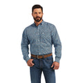 Ariat Miguel Classic Fit Shirt – Brilliant Blue, front