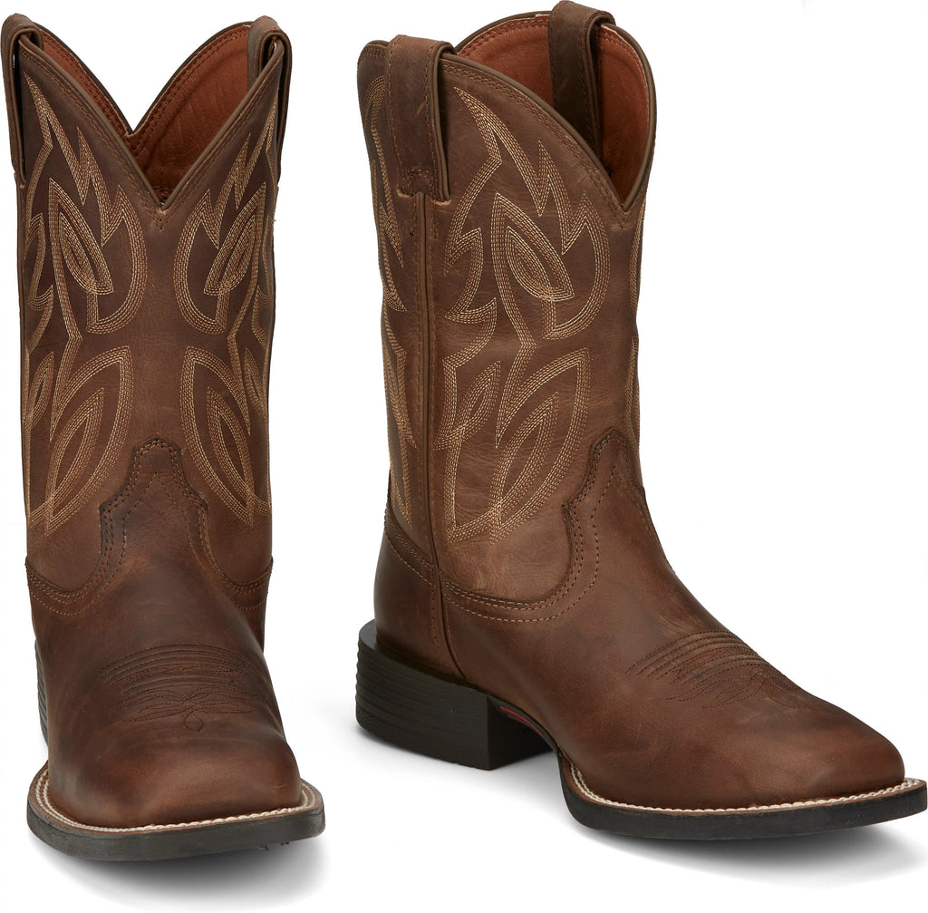 Justin Canter Dusky Brown western boot - main