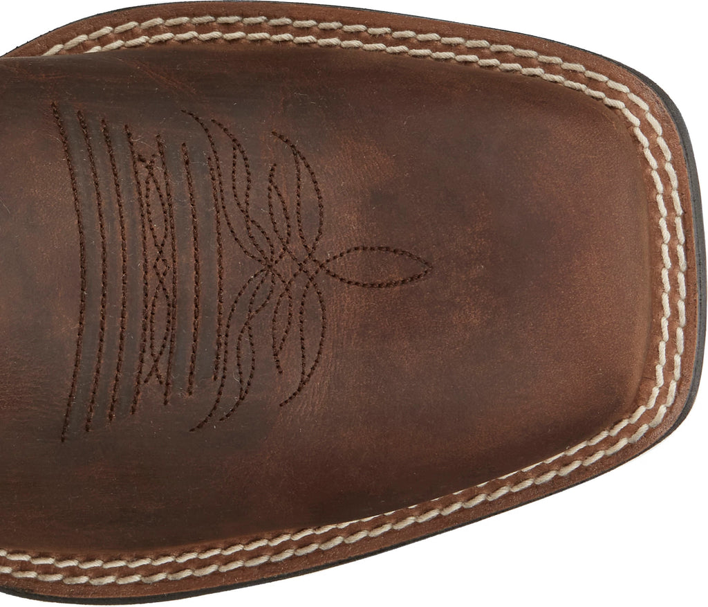 Justin Canter Dusky Brown western boot - top